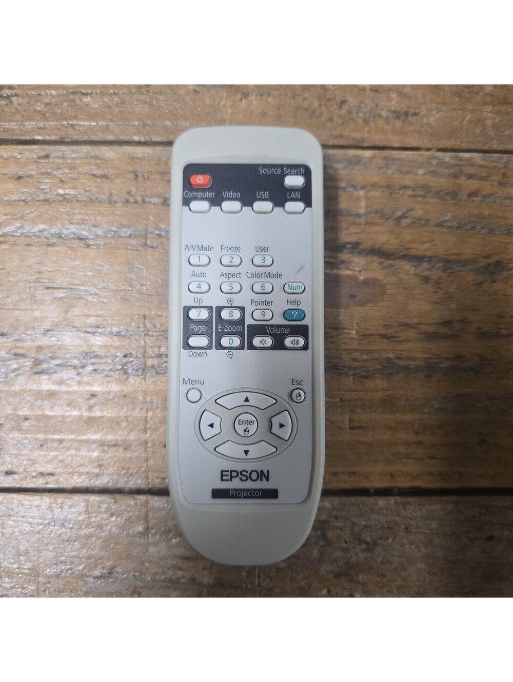 Epson 151944200 OEM Original Projector Replacement Remote Control Tested